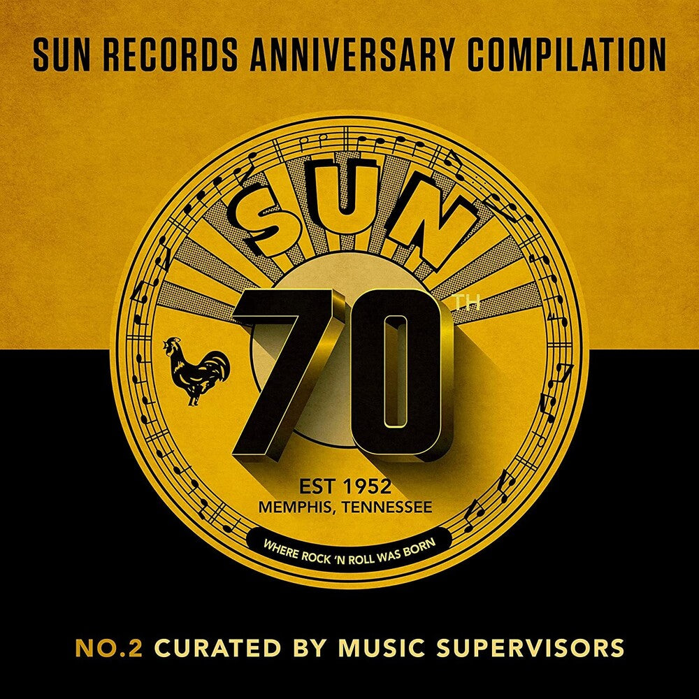 the album cover for Sun Record's 70th Anniversary Compilation 2 / Var - Sun Record's 70th Anniversary Compilation 2 / Var
