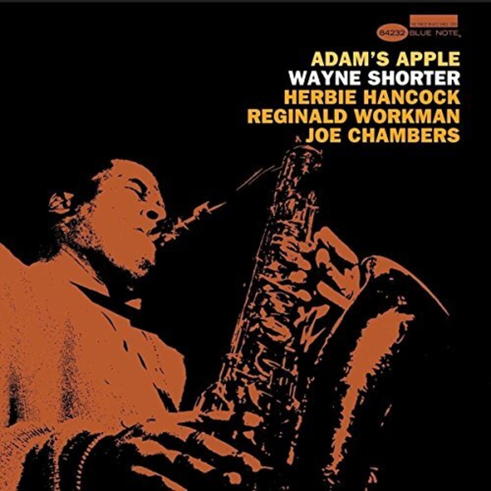 the album cover for Wayne Shorter - Adam's Apple (Blue Note Classic Vinyl Series)[LP]