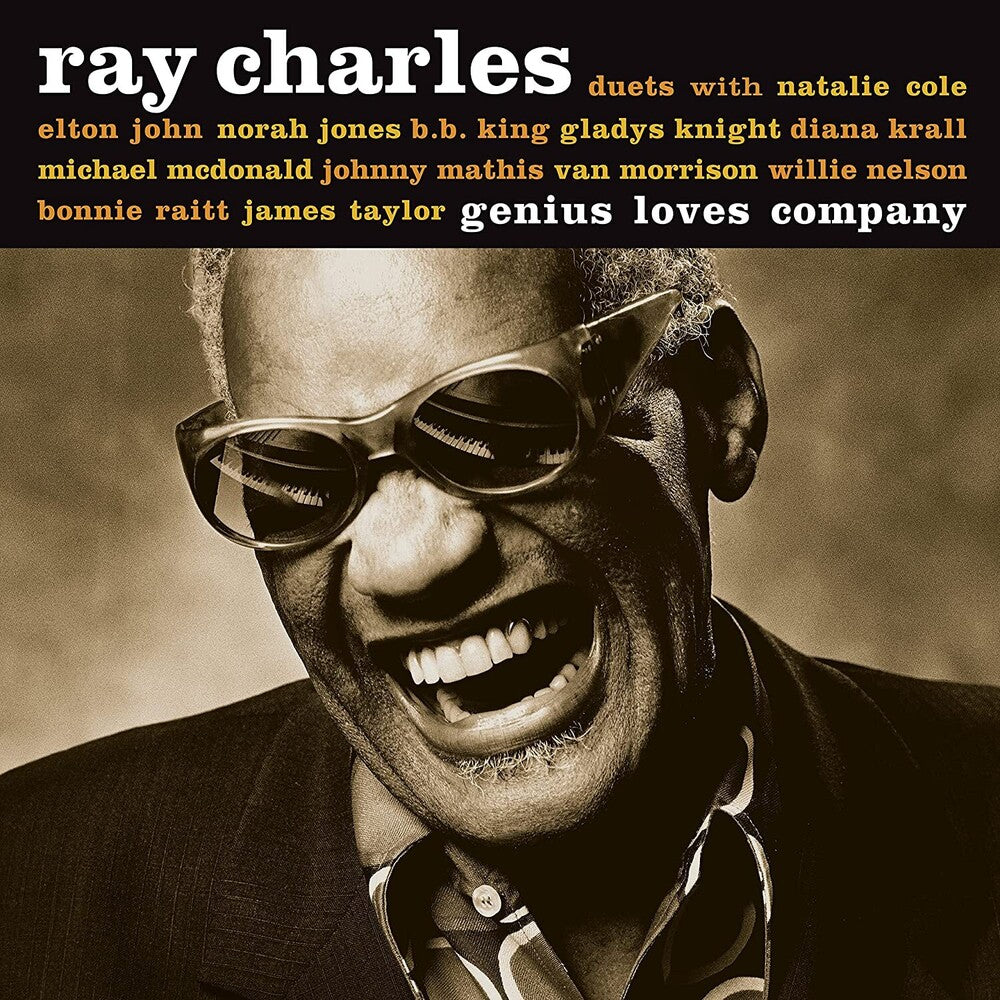 the album cover for Ray Charles - Genius Loves Company [2LP]