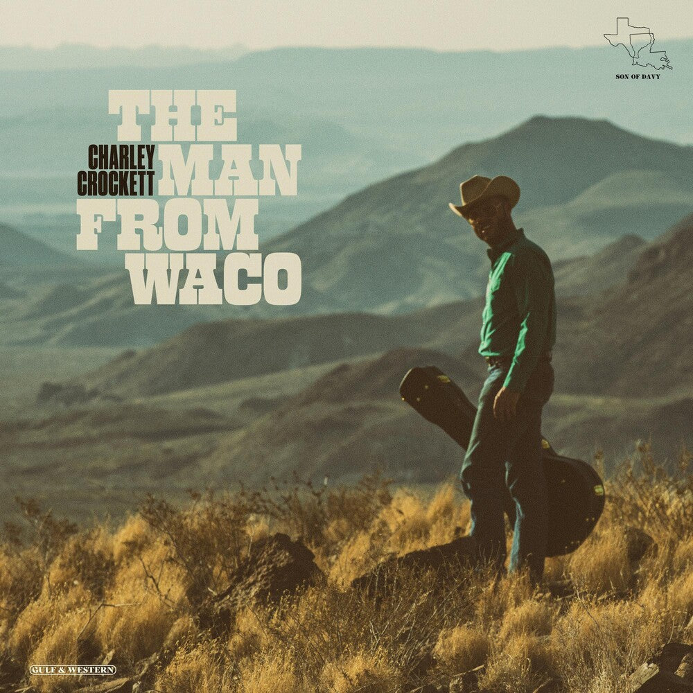 the album cover for Charley Crockett - The Man From Waco [LP]