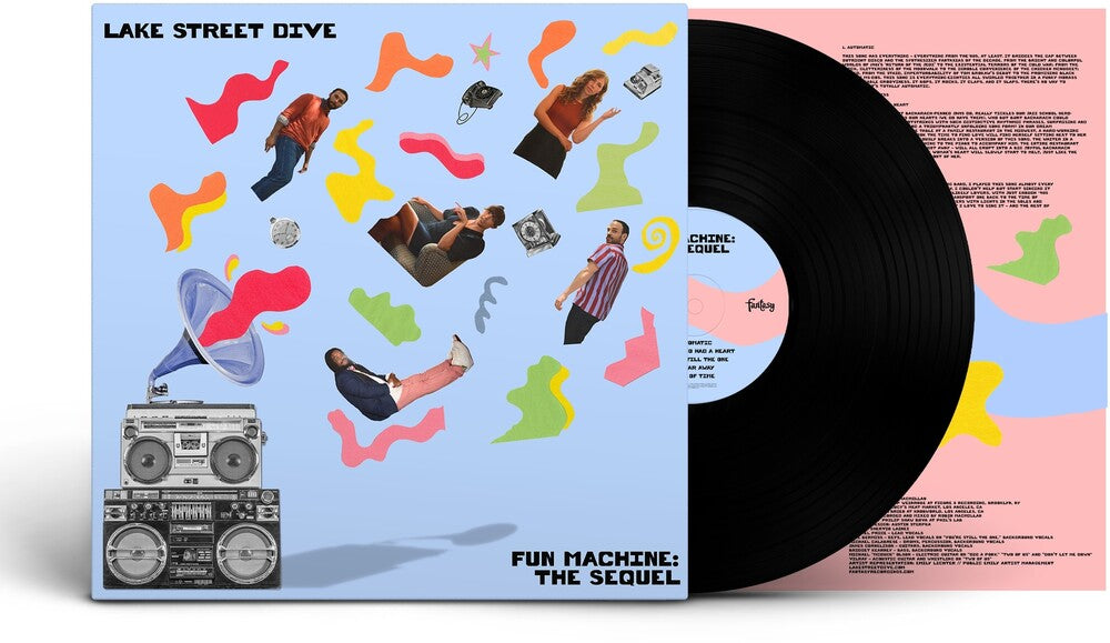 the album cover for Lake Street Dive - Fun Machine: The Sequel [LP]