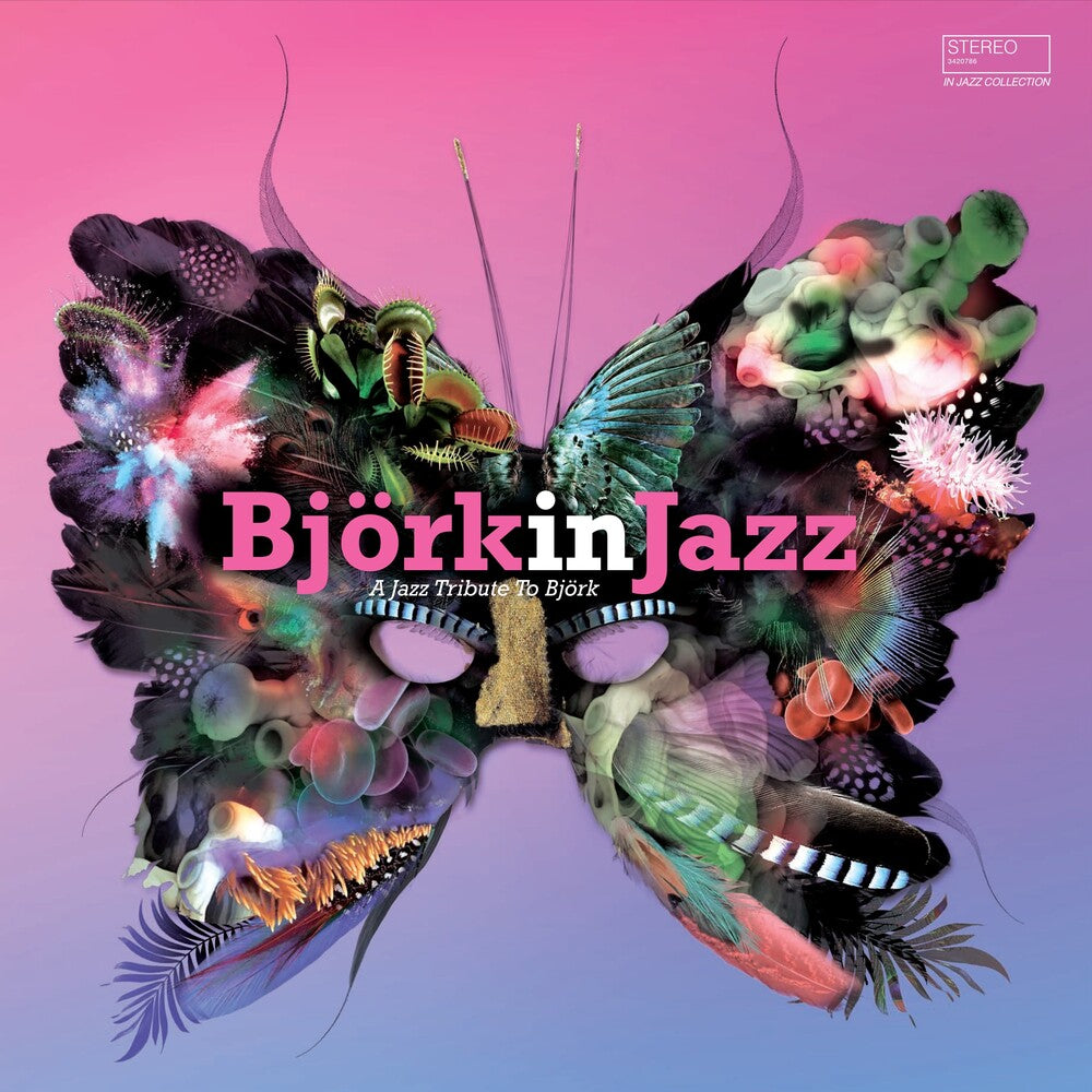 the album cover for Various Artists - Bjork In Jazz / Various