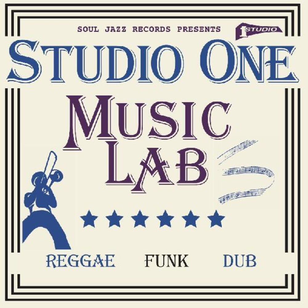 the album cover for Soul Jazz Records Presents - STUDIO ONE MUSIC LAB