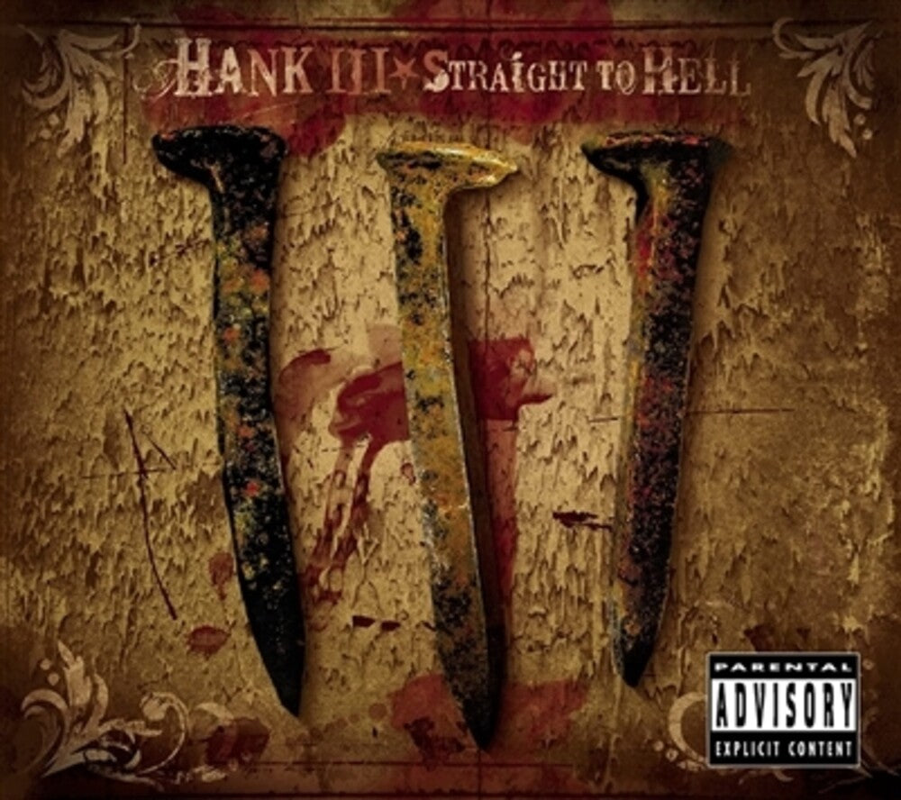 the album cover for Hank III - Straight To Hell [Red 2LP]