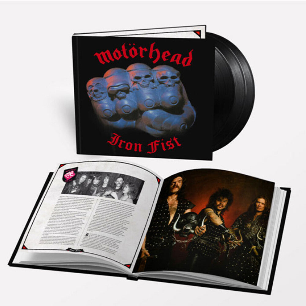 the album cover for Motörhead - Iron Fist: 40th Anniversary Edition [3LP]