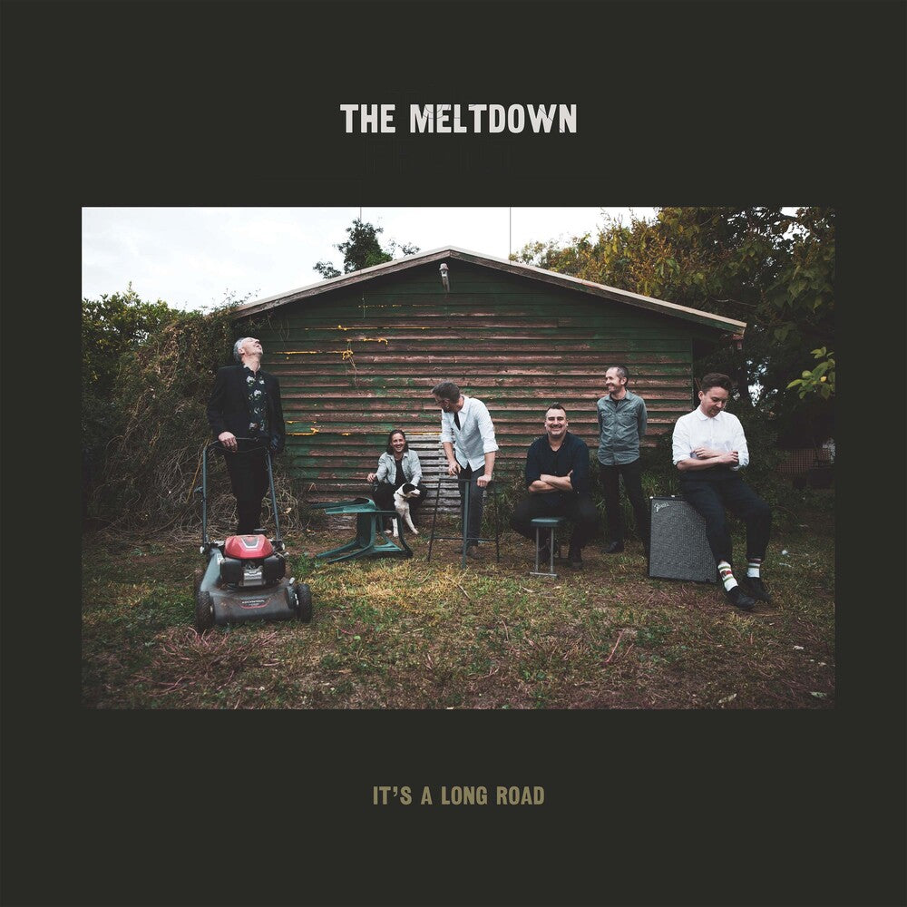 the album cover for Meltdown - It's A Long Road