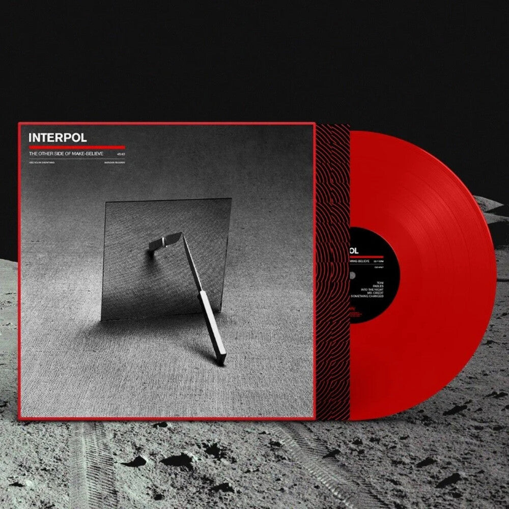 the album cover for Interpol - Other Side Of Make-Believe [Colored Vinyl] (Red) (Hol)