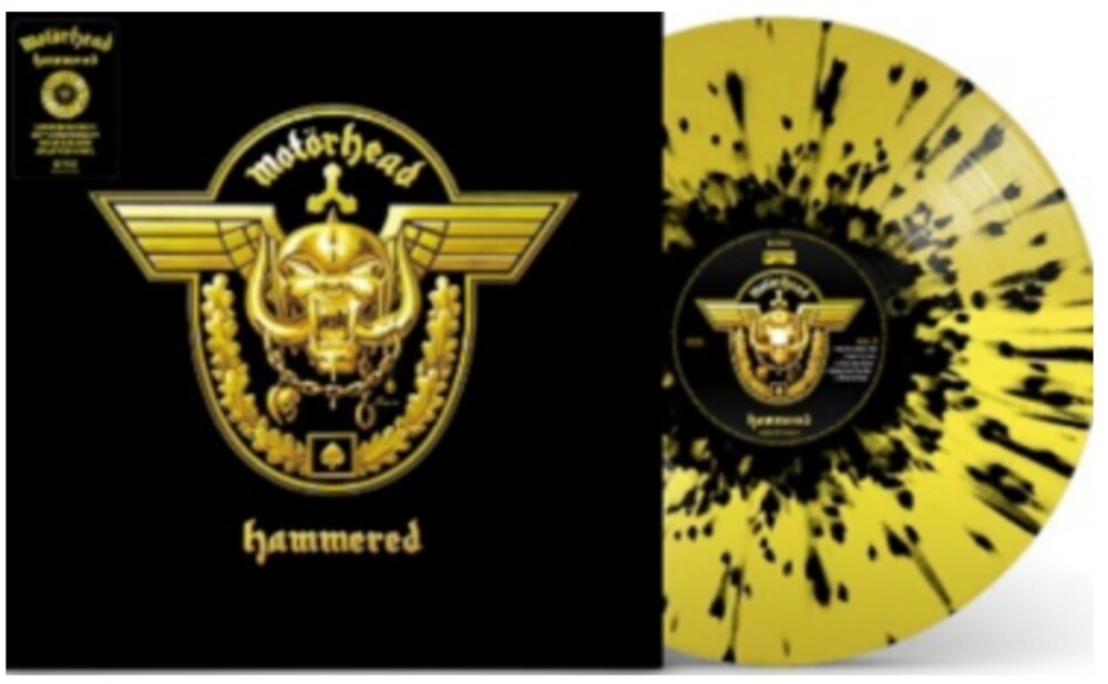 the album cover for Motörhead - Hammered: 20th Anniversary [LP]