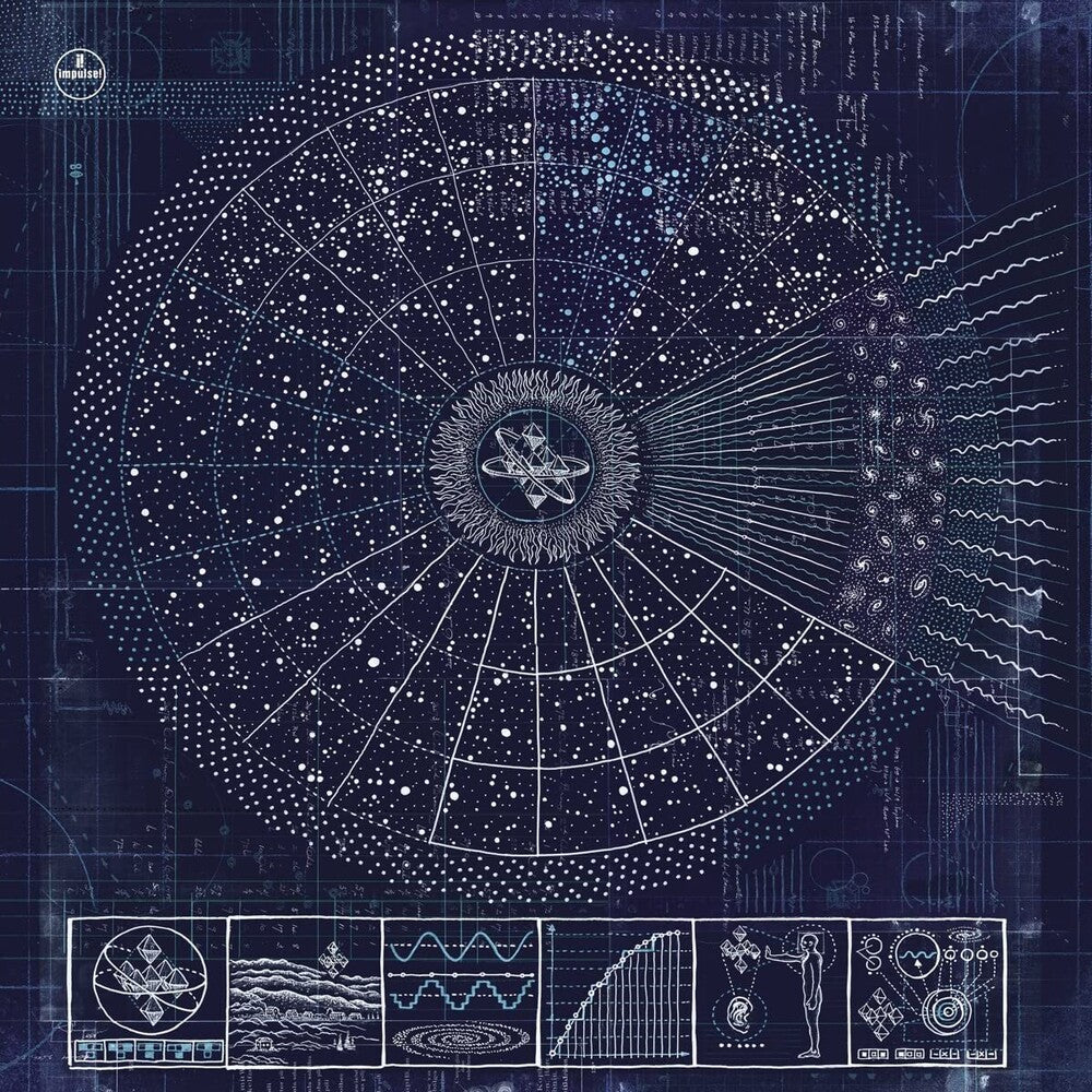 the album cover for The Comet Is Coming - Hyper-Dimensional Expansion Beam [LP]
