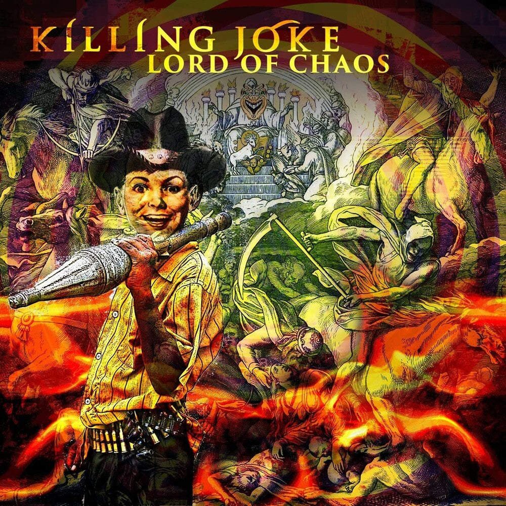 the album cover for Killing Joke - Lord Of Chaos - Clear Vinyl