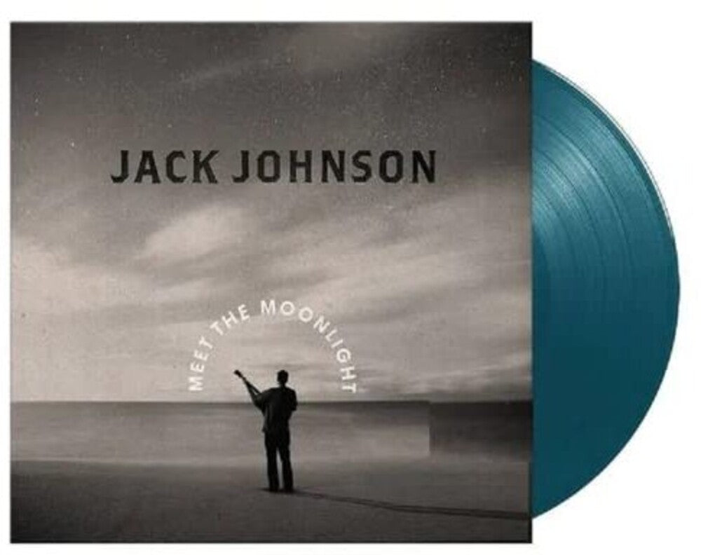 the album cover for Jack Johnson - Meet the Moonlight - Ltd Sea Blue Vinyl