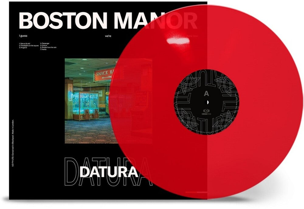 the album cover for Boston Manor - Datura [Transparent Red LP]