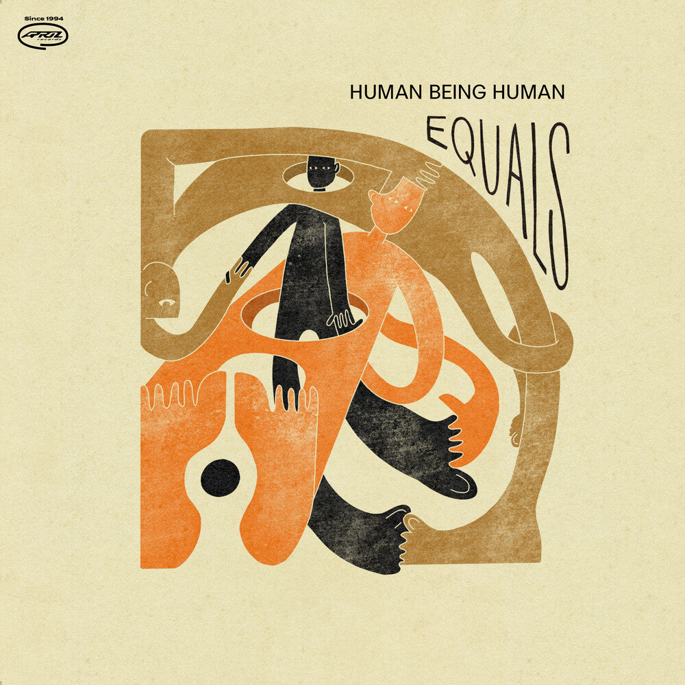 the album cover for Human Being Human - Equals