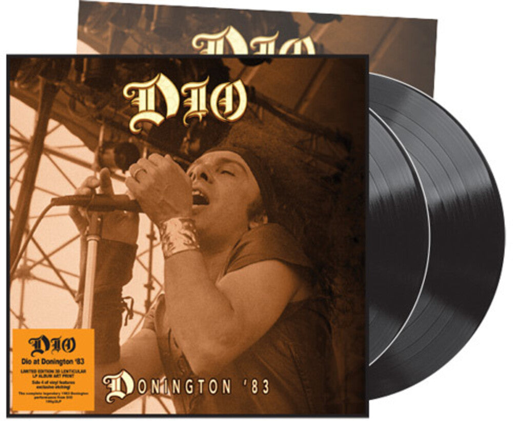 the album cover for Dio - Dio at Donington 83 [Limited Edition 2LP With Lenticular Art]