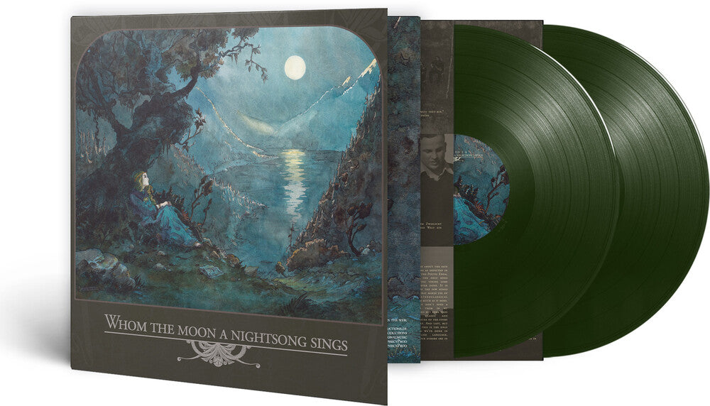 the album cover for Whom The Moon A Nightsong Sings / Various (Colv) - Whom The Moon A Nightsong Sings / Various [Colored Vinyl]