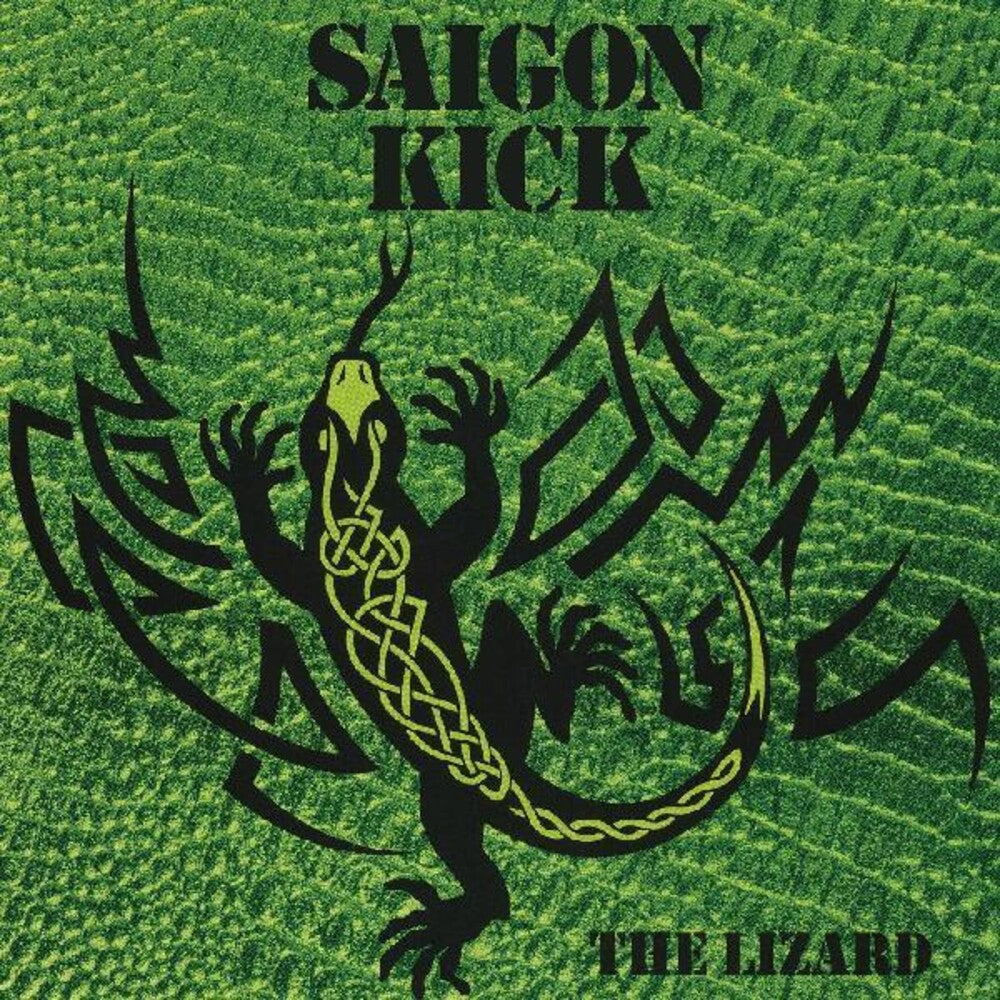 the album cover for Saigon Kick - The Lizard