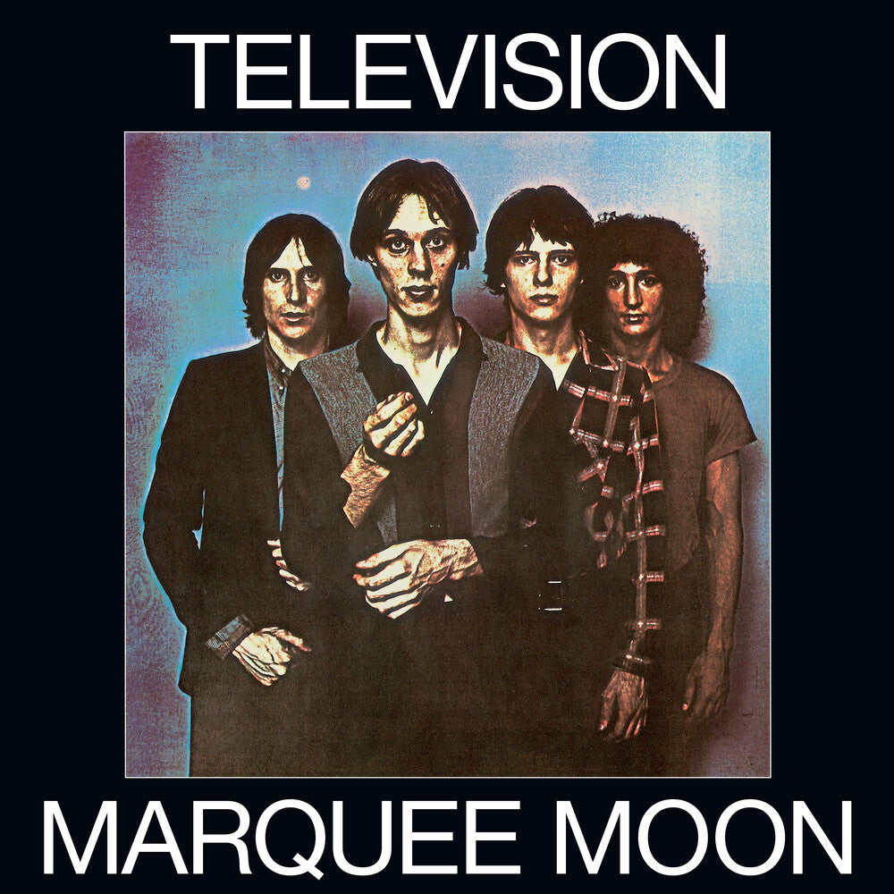 the album cover for Television - Marquee Moon [Rocktober Limited Edition Ultra Clear LP]