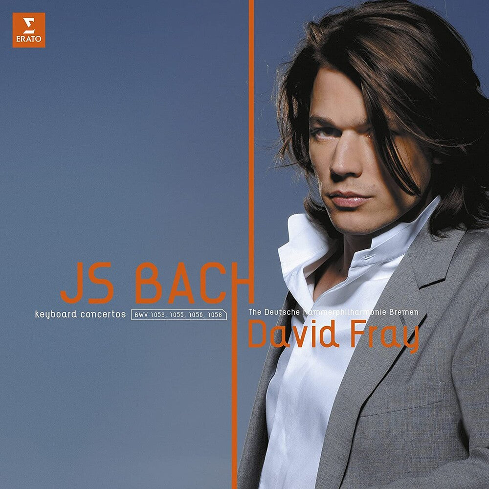 the album cover for David Fray - Bach: Piano Concertos Bwv 1052 1055 1056 & 1058