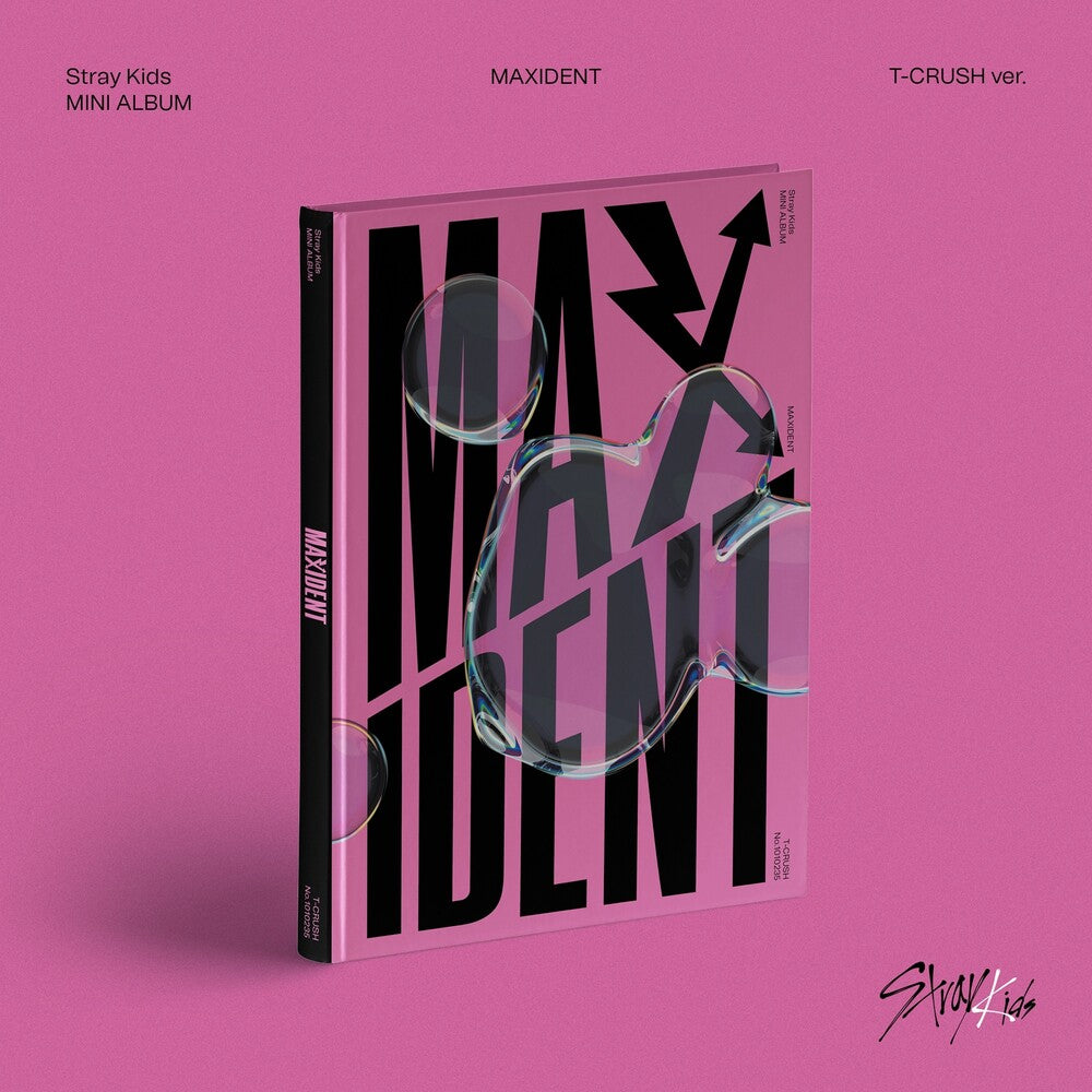the album cover for Stray Kids - MAXIDENT [T-CRUSH ver.]