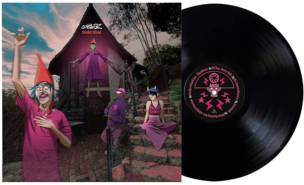 the album cover for Gorillaz - Cracker Island [LP]