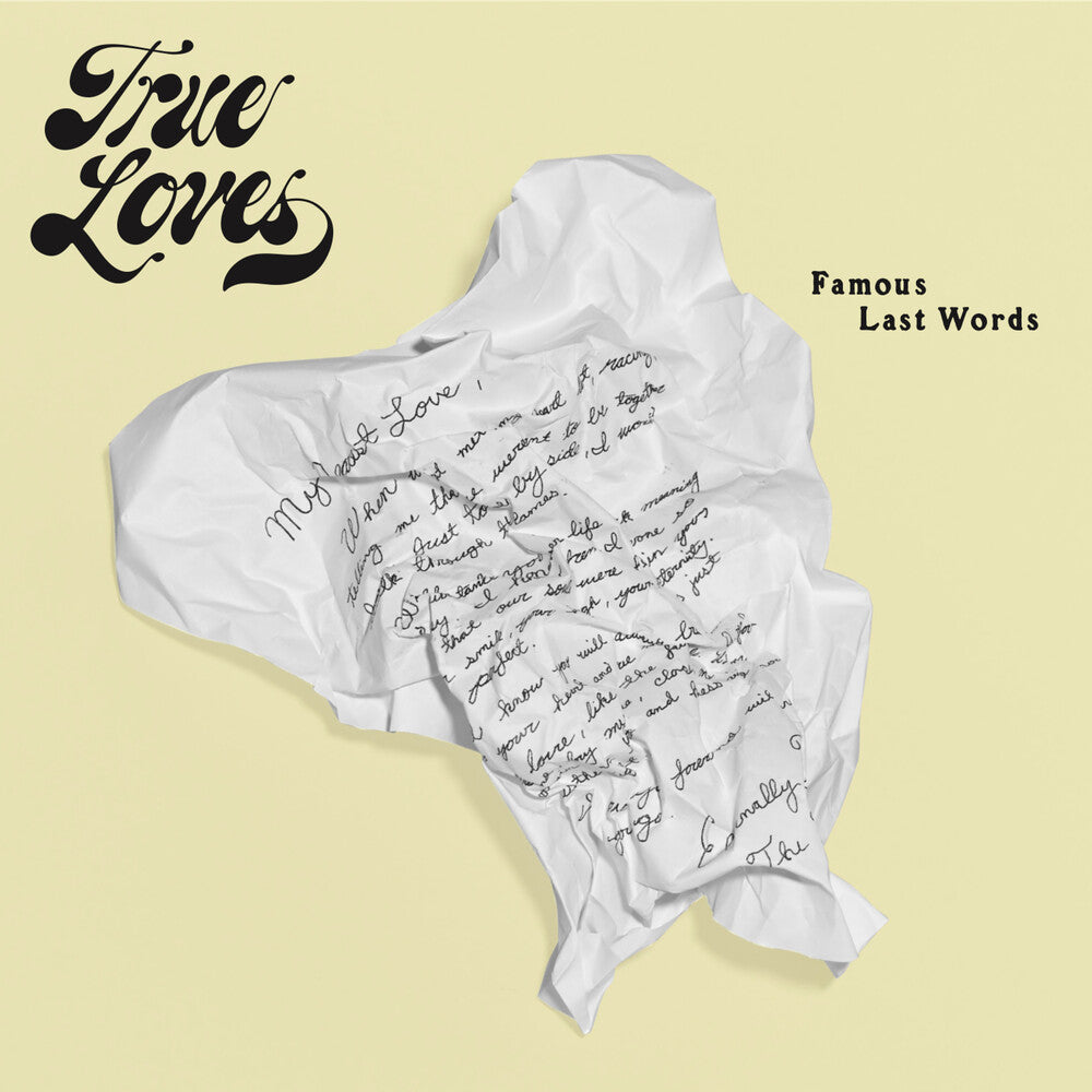 the album cover for True Loves - Famous Last Words [Colored Vinyl] (Purp) [Remastered]