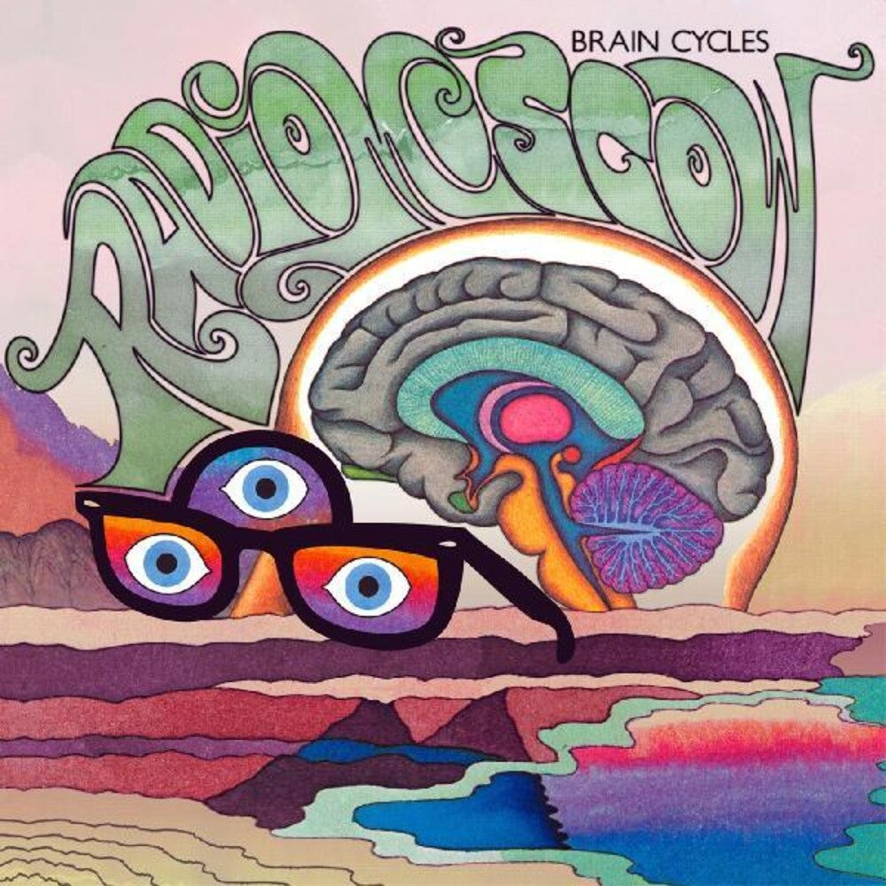 the album cover for Radio Moscow - Brain Cycles [Clear Vinyl] (Org)