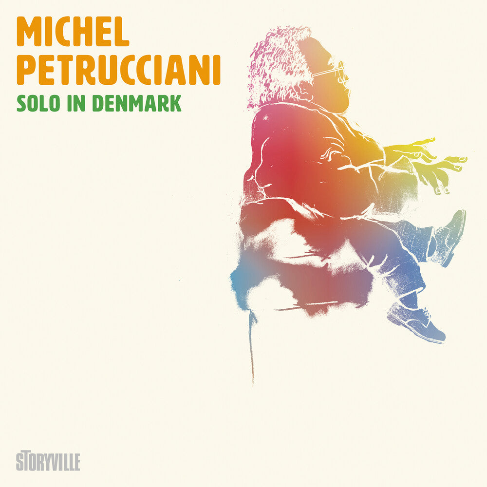 the album cover for Michel Petrucciani - Solo in Denmark