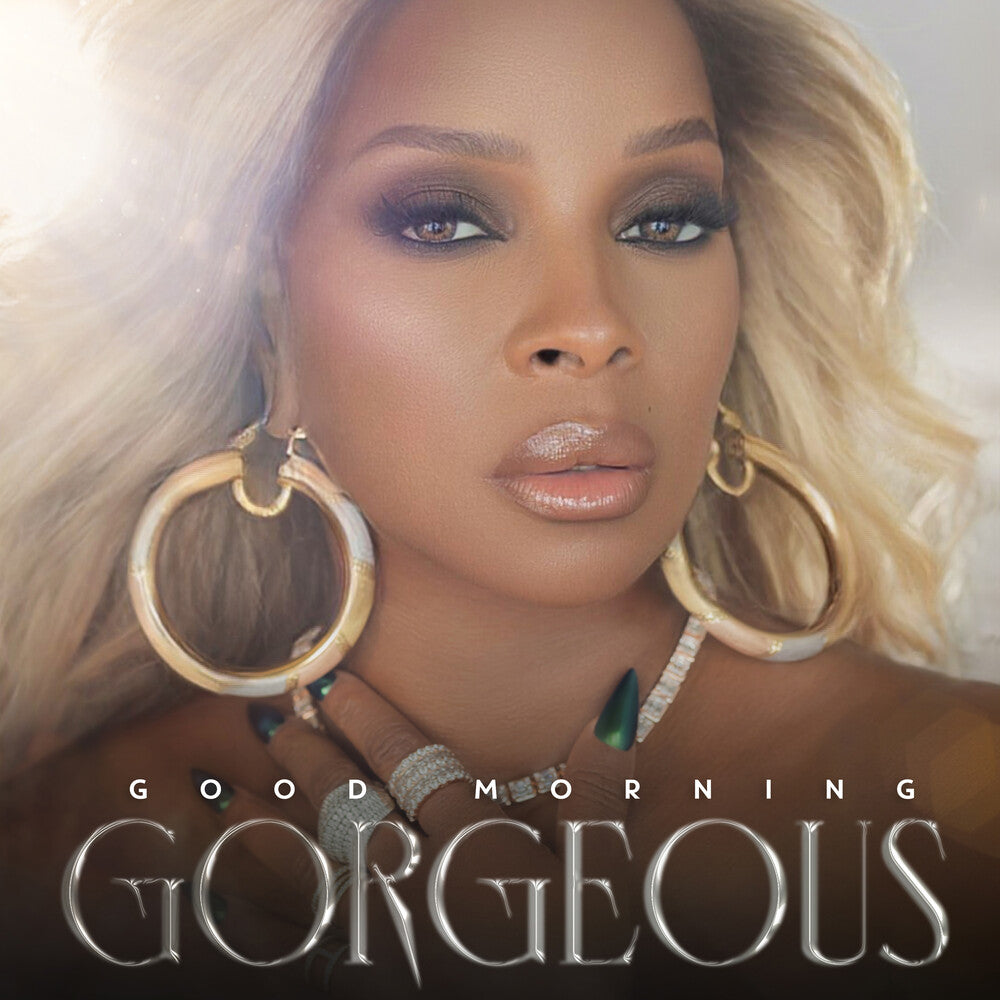 the album cover for Mary J. Blige - Good Morning Gorgeous [Indie Exclusive Limited Edition Gold LP]