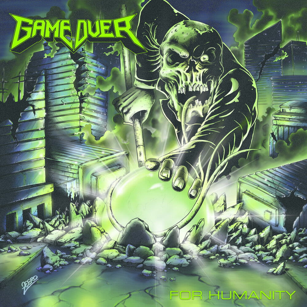the album cover for Game Over - For Humanity (x Anniversary)