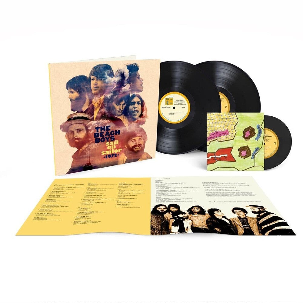the album cover for The Beach Boys - Sail On Sailor [2LP+7in EP]