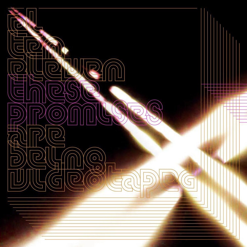 the album cover for El Ten Eleven - These Promises Are Being Videotaped [Amber LP]