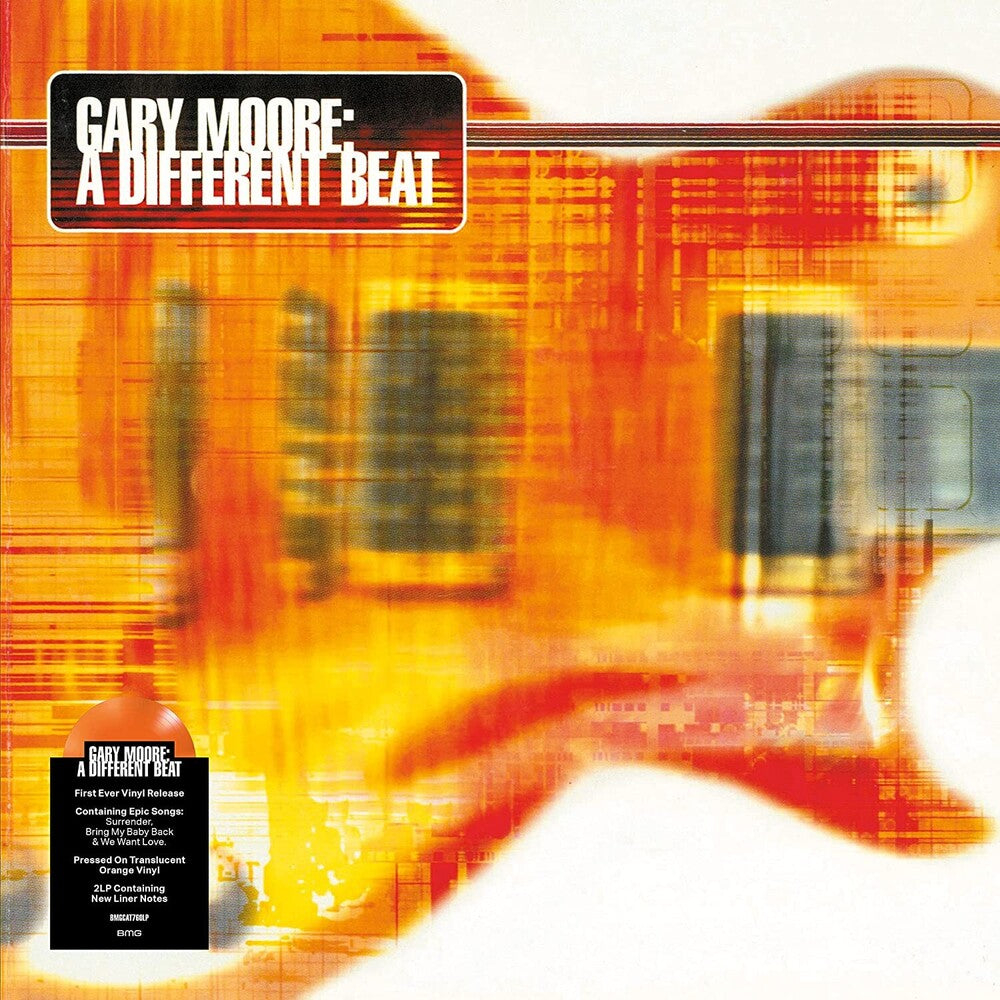 the album cover for Gary Moore - A Different Beat [LP]