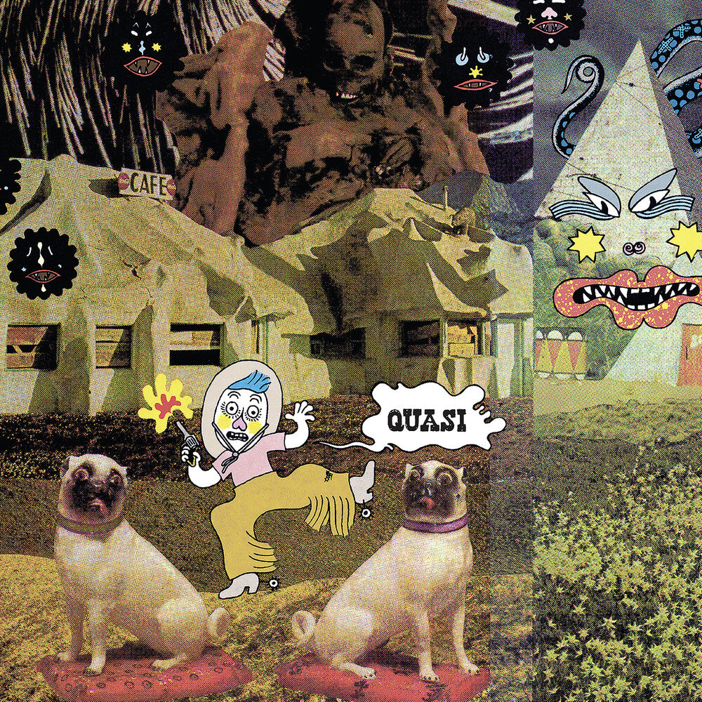 the album cover for Quasi - Breaking The Balls Of History [Limited Edition Pink LP]