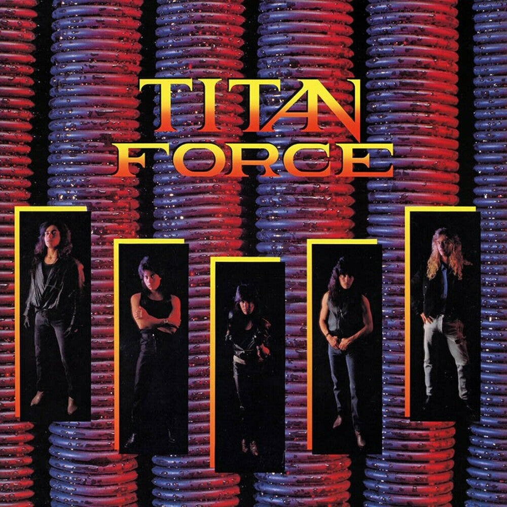 the album cover for Unknown Artist - Titan Force - Neon Violet