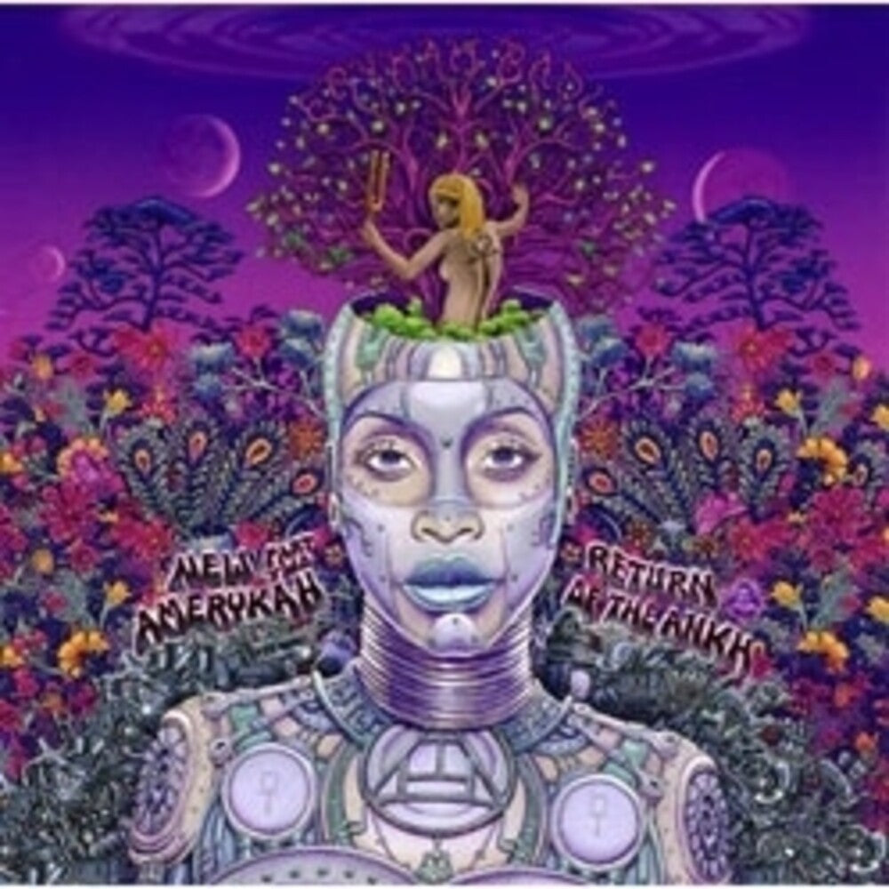 the album cover for Erykah Badu - New Amerykah Part Two (Return Of The Ankh) [Colored Vinyl]