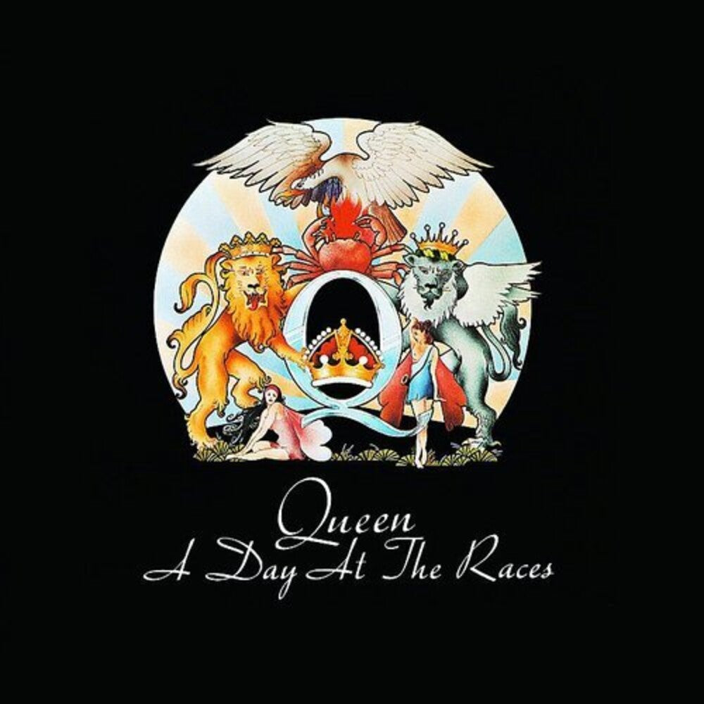 the album cover for Queen - A Day At The Races [LP]