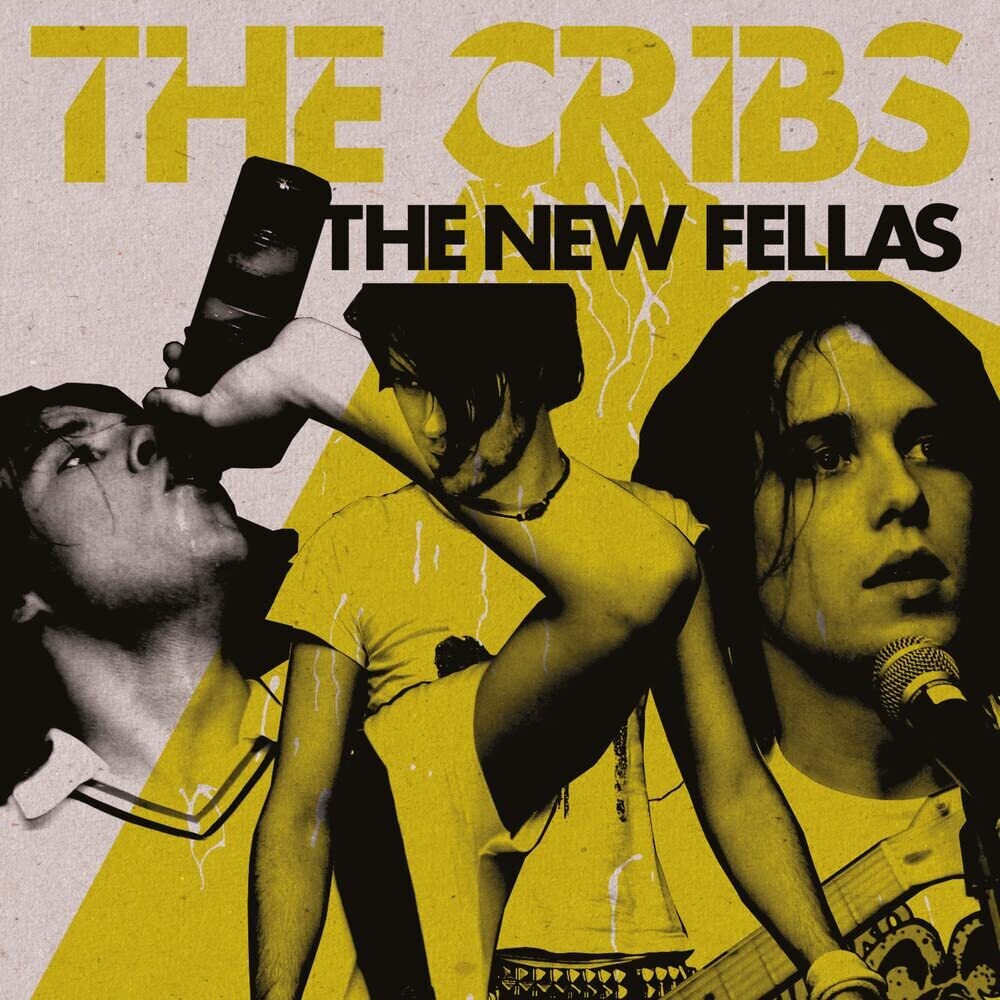the album cover for The Cribs - The New Fellas