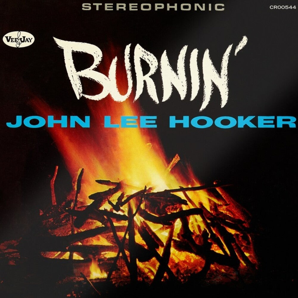 the album cover for John Lee Hooker - Burnin': 60th Anniversary Edition [LP]
