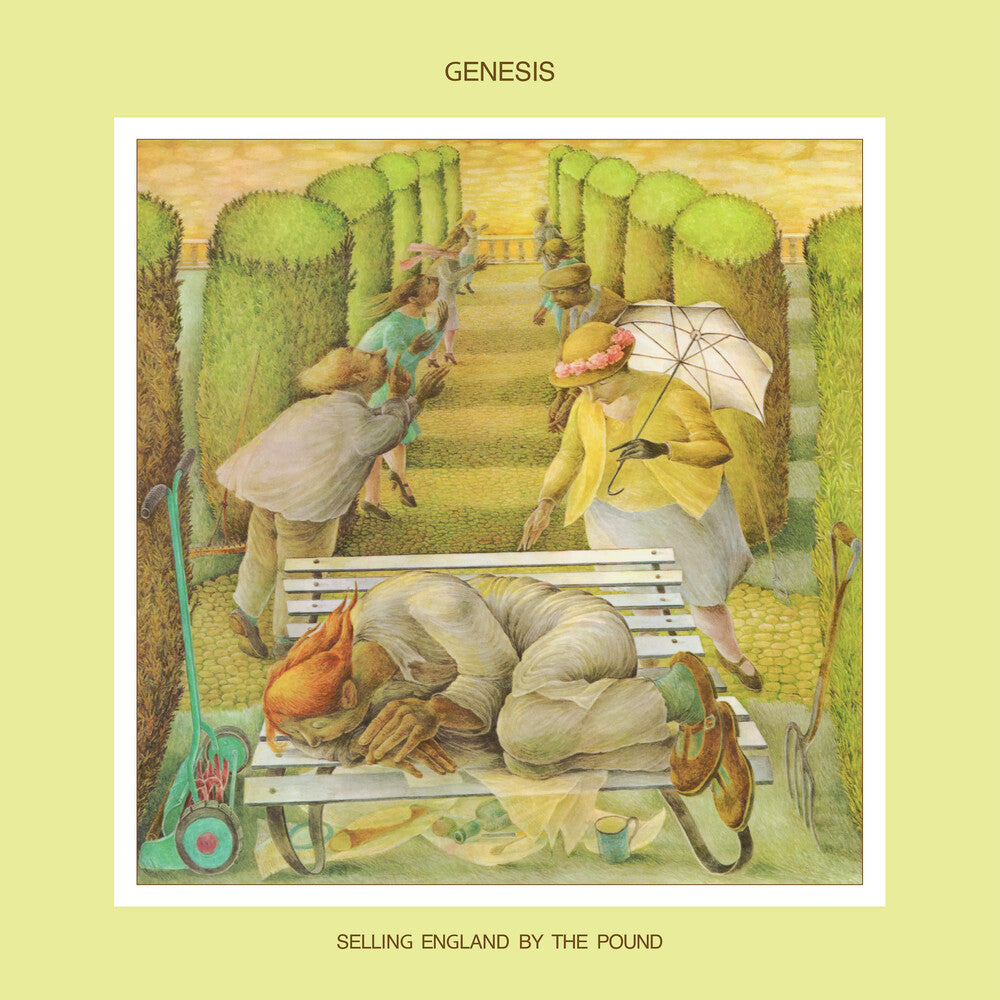 the album cover for Genesis - Selling England By The Pound [SYEOR 23 Exclusive Clear LP]