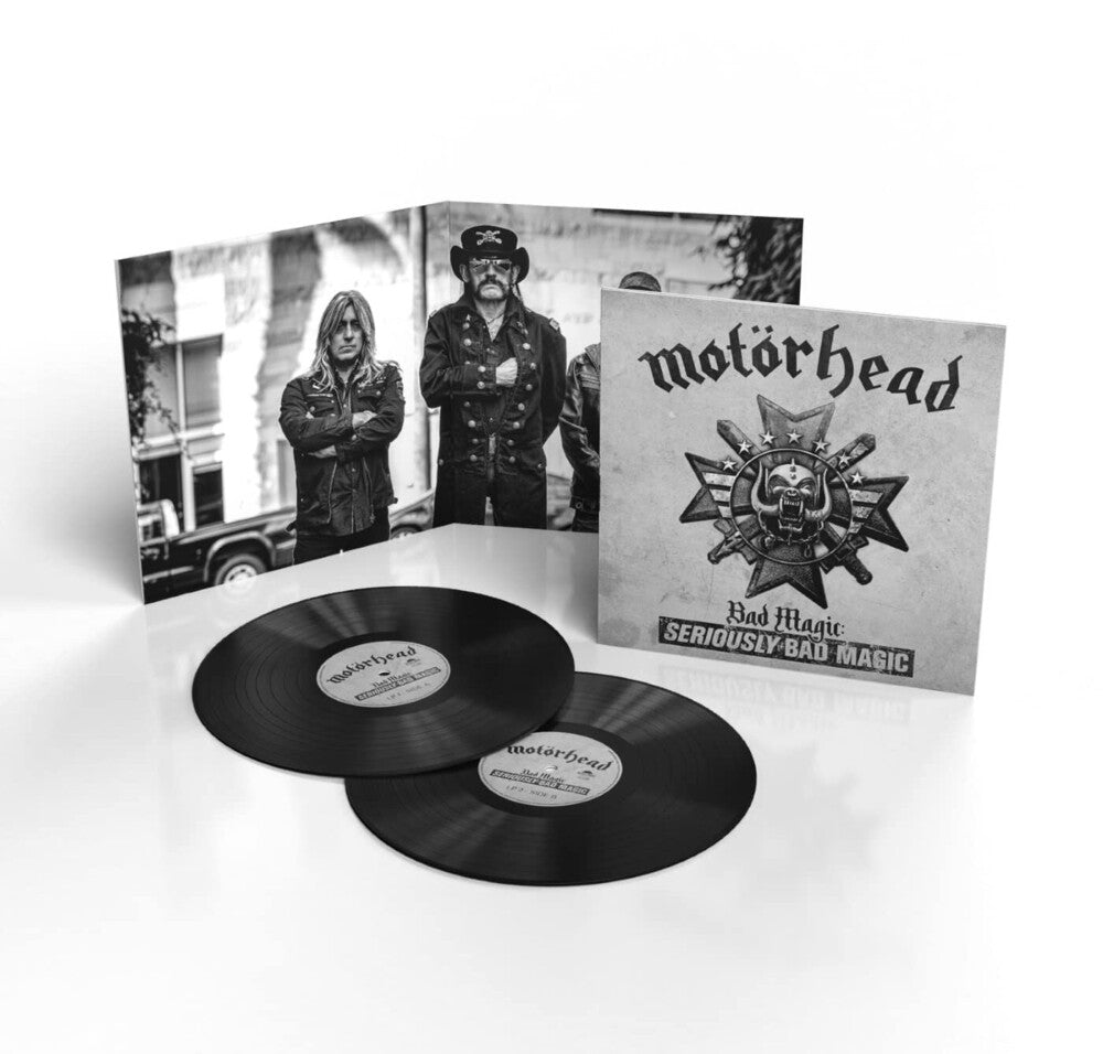 the album cover for Motörhead - Bad Magic: Seriously Bad Magic [2LP]