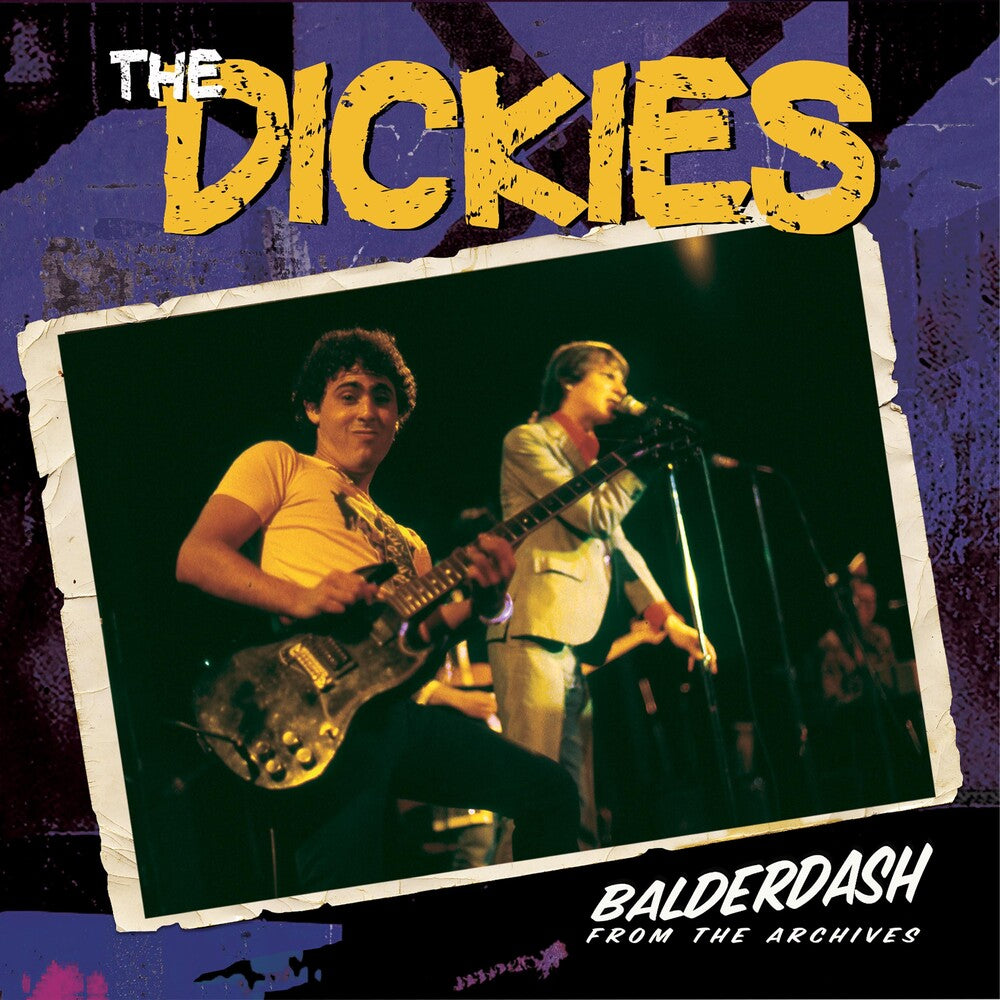 the album cover for Dickies - Balderdash: From The Archive - Yellow/Purple [Limited Edition]