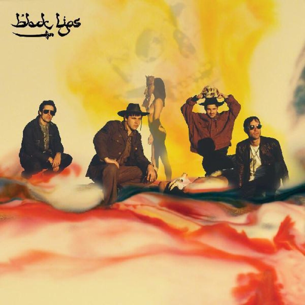 the album cover for Black Lips - Arabia Mountain [Colored Vinyl] (Ylw) [Indie Exclusive] [Download Included]