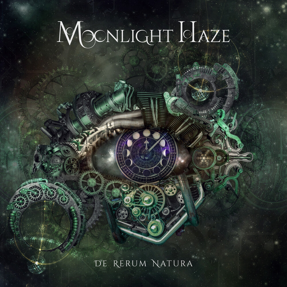 the album cover for Moonlight Haze - De Rerum Natura