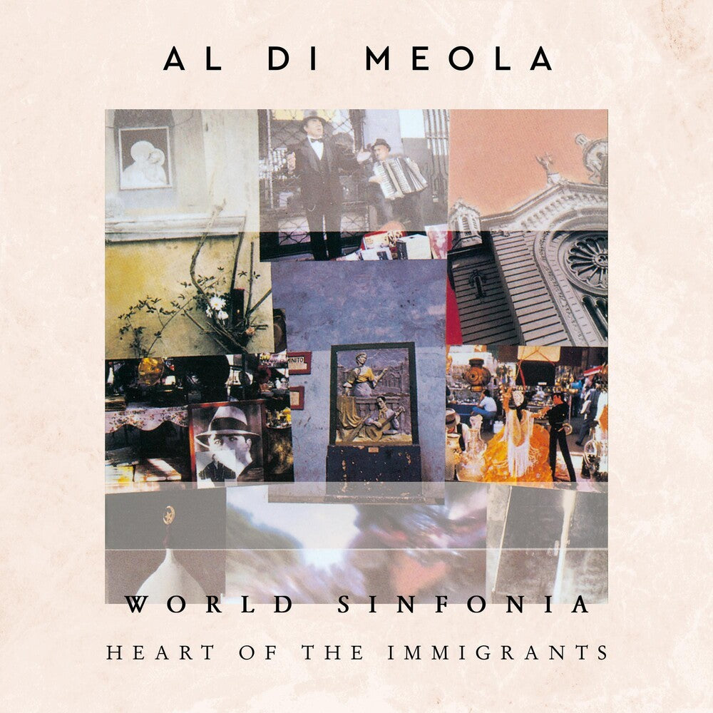 the album cover for Al Di Meola - World Sinfonia: Heart of the Immigrants [2LP]
