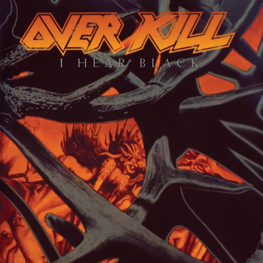 the album cover for Overkill - I Hear Black [LP]