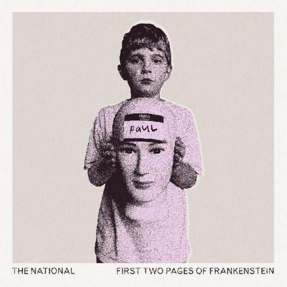 the album cover for The National - First Two Pages of Frankenstein [Indie Exclusive Limited Edition Red LP]