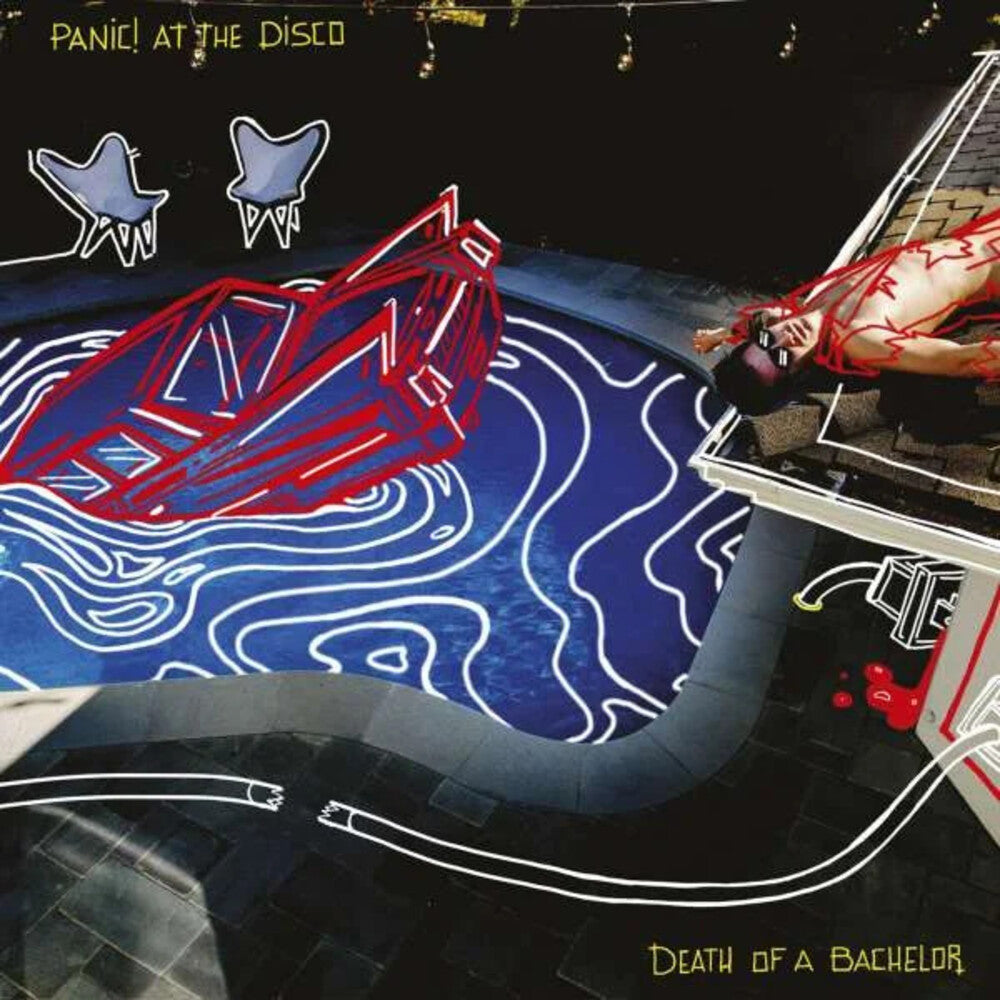 the album cover for Panic! At The Disco - Death Of A Bachelor [Vinyl]