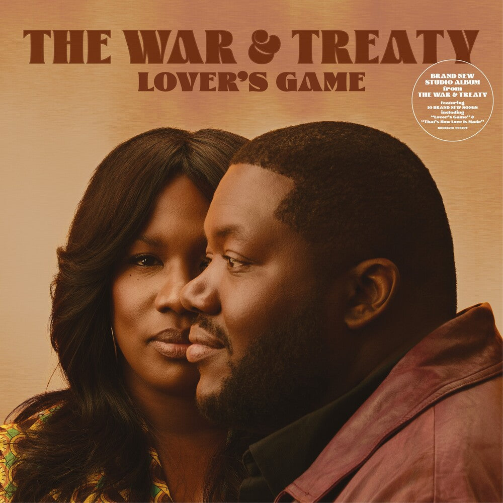 the album cover for The War and Treaty - Lover’s Game [Indie Exclusive Limited Edition Clear LP]