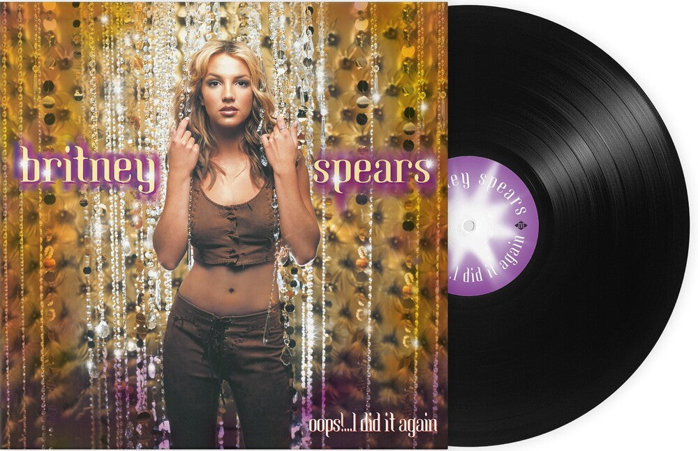 the album cover for Britney Spears - Oops!... I Did It Again [LP]