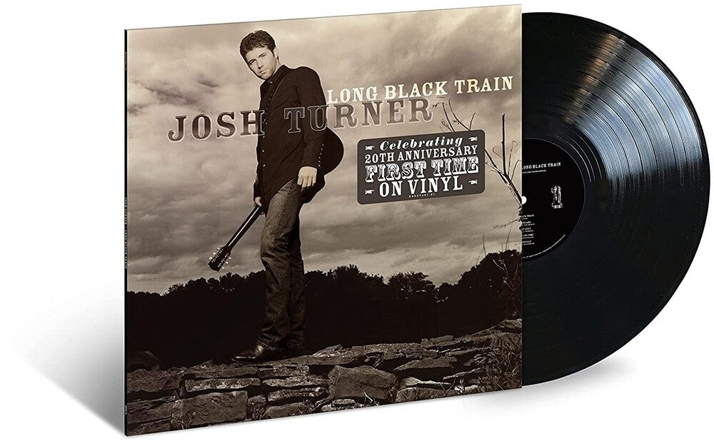 the album cover for Josh Turner - Long Black Train [LP]